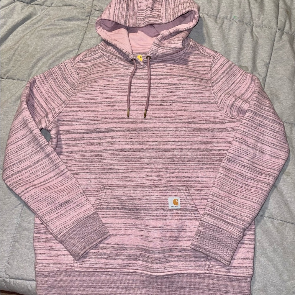 CARHARTT Clarkson pullover Sweatshirt woman’s size L NWOT sparrow space pink